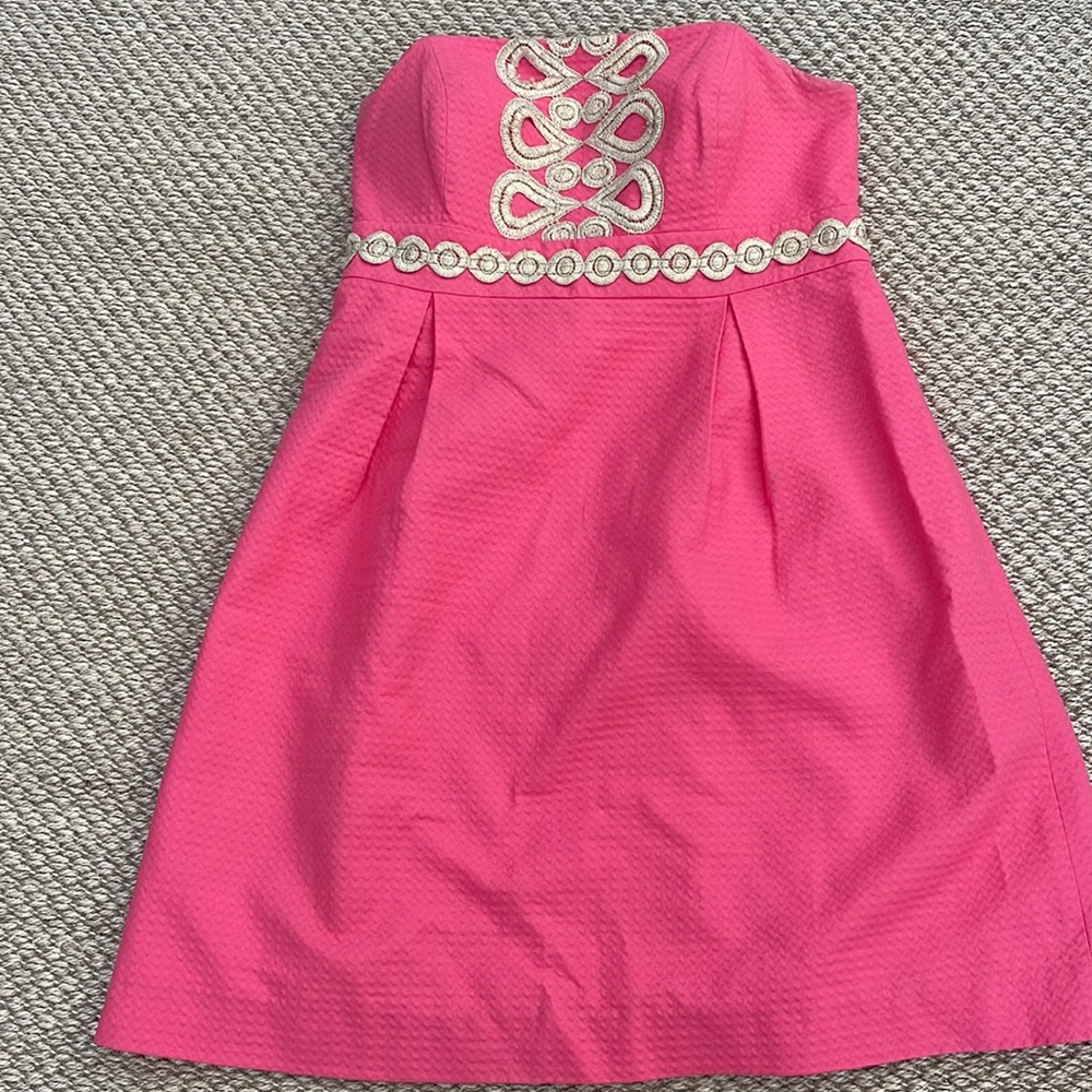 Lilly Pulitzer Strapless Dress